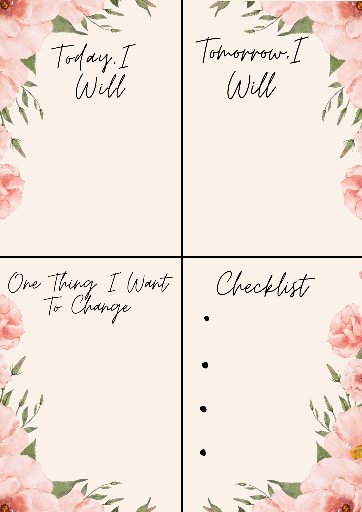 My Digital Diary: A Guided Journal for Self-Reflection, Personal Growth & Mindfulness