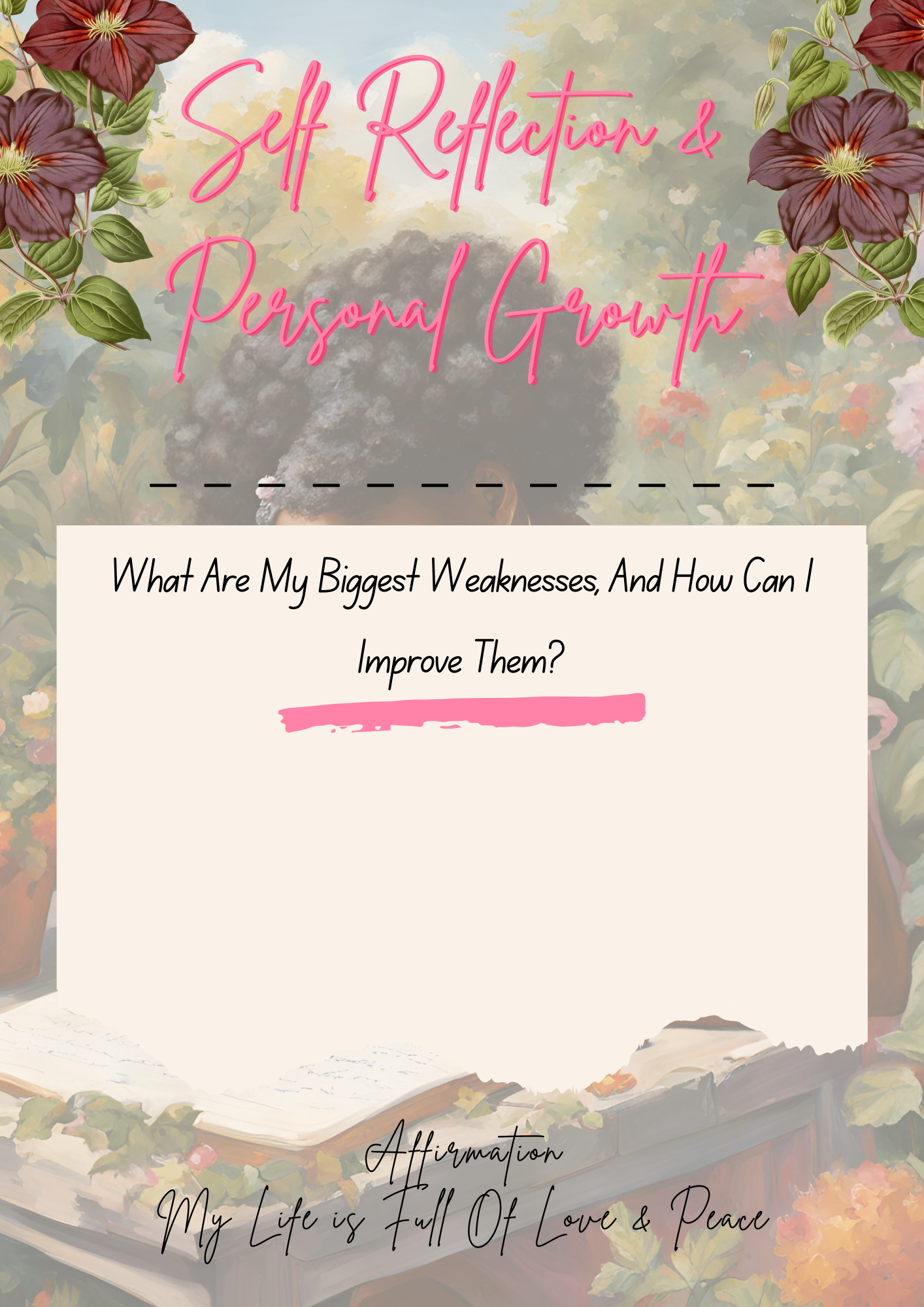 My Digital Diary: A Guided Journal for Self-Reflection, Personal Growth & Mindfulness