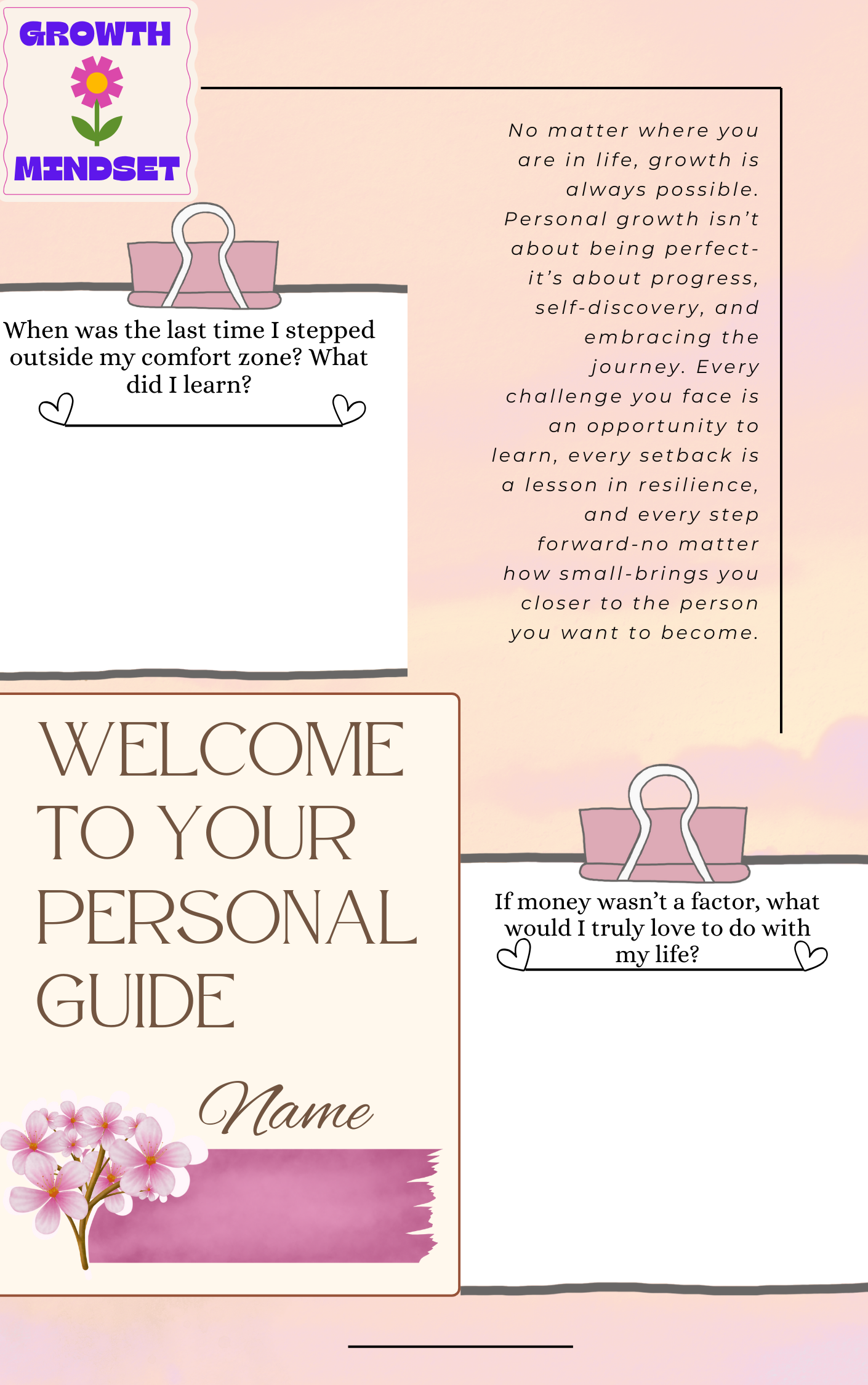 Personal Growth Guide: Unlock Your Full Potential & Transform Your Life