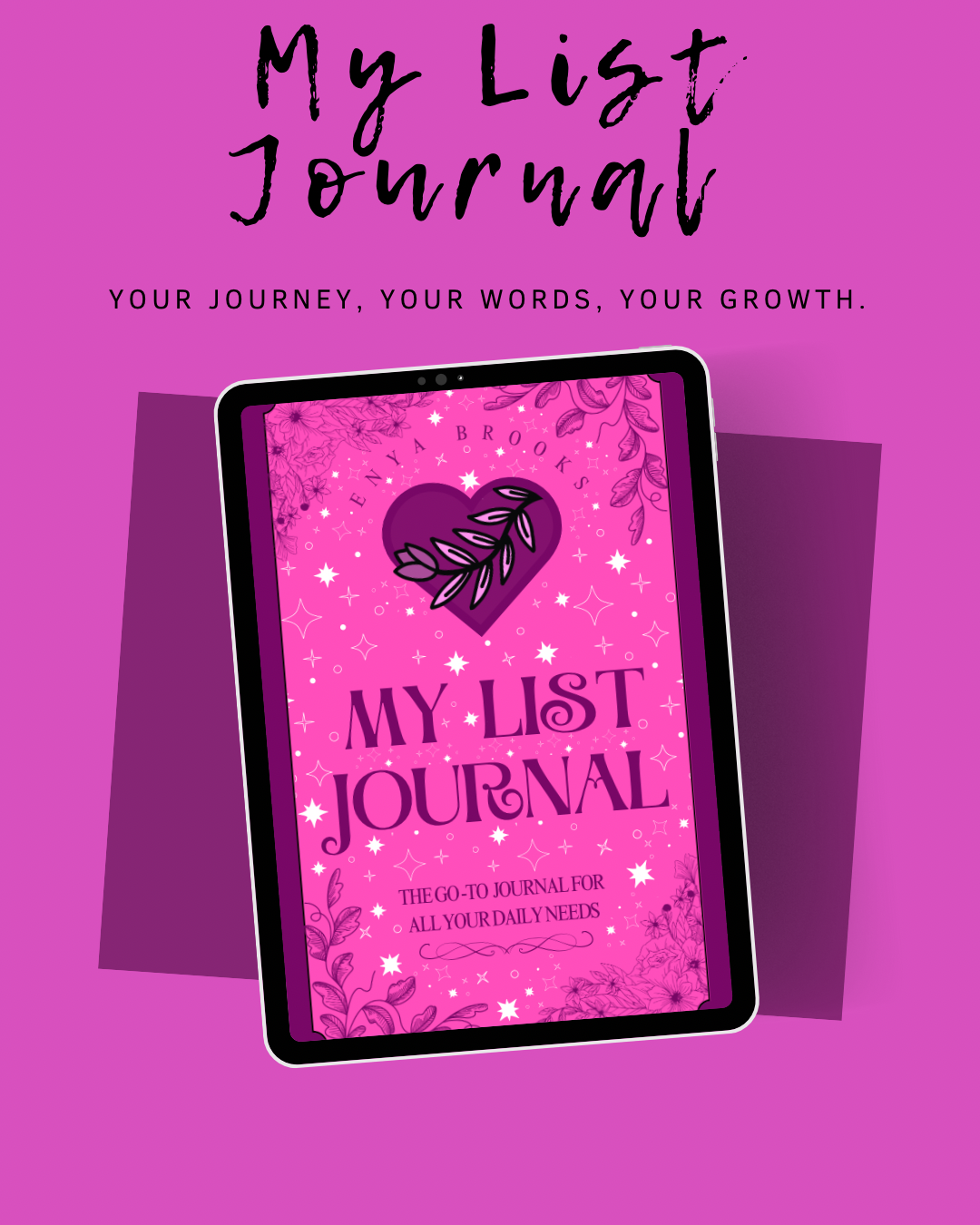 My List Journal – Digital Planner for Habits, Goals, and Everyday Life